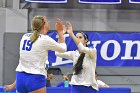 Volleyball vs MHC  Wheaton Women's Volleyball vs Mount Holyoke College. - Photo by Keith Nordstrom : Wheaton, Volleyball
